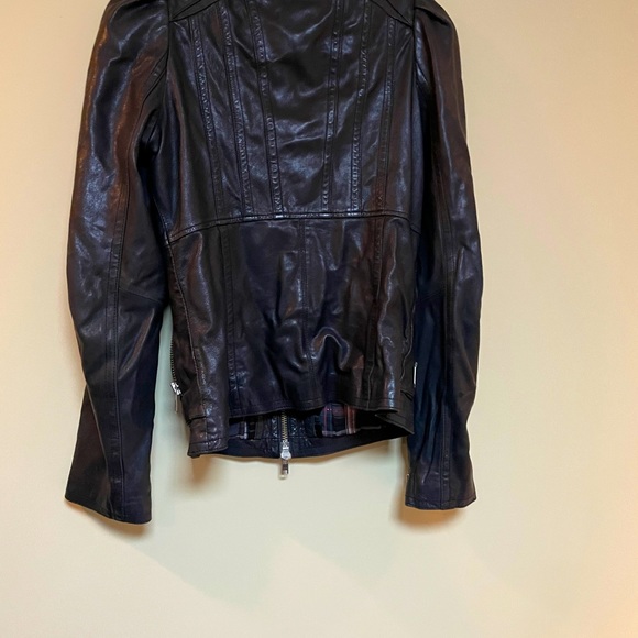 Mackage leather moto jacket - Picture 2 of 9
